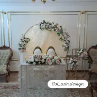 دیزاین بله برون با گل مصنوعی|خدمات پذیرایی، مراسم|کرج, کوی مدرس|دیوار