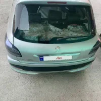 فروش پژو دویست و شش تیپ دو نقرهای بدنه سرامیک|خودرو سواری و وانت|رباطکریم, رباطکریم|دیوار