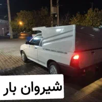 باربری وانت بارکرایه ای برای مسیرشیروان-مشهد