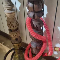 قلیان چوبی زین کرده