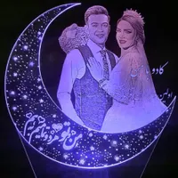 شادمهر/بالبینگ ماه/آباژور رومیزی/آباژور ایستاده|چراغ خواب و آباژور|قم, انسجام|دیوار