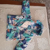 دو عدد کاپشن ویک عدد شلوار پسرانه  تمیز