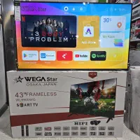تلویزیون ۴۳ اینچ هوشمند وگا.استار هوشمند اصل ۲۰۲۶