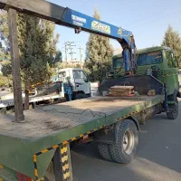 اجاره جرثقیل خاور( تخلیه بارگیری حمل وجابه جایی)|خدمات حمل و نقل|کرمانشاه, |دیوار