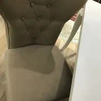 میزناهار خوری ۴ نفره رنگ کرم وسفید|میز و صندلی غذاخوری|پارس‌آباد, |دیوار