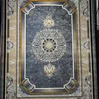 فرش طرح موج کویر دلفینی ۱۰۰۰ شانه تراکم ۳۰۰۰ کد ۱۲