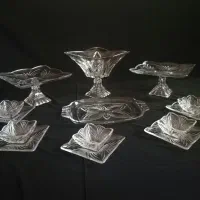 مشروبخوری شکلاتخوری سرویس کریستال|ظروف سرو و پذیرایی|تهران, زعفرانیه|دیوار