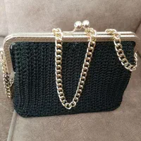 کیف مکرومه فروشی کار دست خودمه تازه بافتش|کیف، کفش، کمربند|کرمان, |دیوار