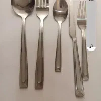 سرویس قاشق چنگال ۱۵۲ پارچه نو نو مناسب جهیزیه