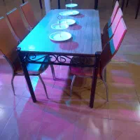 میز نهارخوری ۶نفره درحد|میز و صندلی غذاخوری|تالش, هشتپر|دیوار