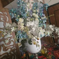 گلدان گل|گل مصنوعی|اصفهان, الهیه|دیوار