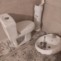 توالت فرنگی وروشویی