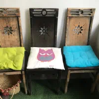 ۳ عدد صندلی چوبی