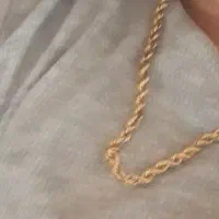 زنجیر طنابی طلا
