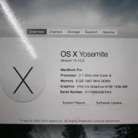 مک بوک پرو ریتینا 2015 (MacBook Pro Retina)|رایانه همراه|گرگان, |دیوار