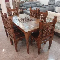 ناهار خوری سنتی گره چینی|میز و صندلی غذاخوری|رشت, حومه رشت|دیوار