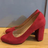 کفش مجلسی پاشنه بلند قرمز
