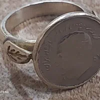 انگشتر نقره پهلوی|زیورآلات و اکسسوری|چهاردانگه (تهران), |دیوار