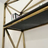 فروش فوری زیر قیمت دکور مدرن فلزی سنگی|کتابخانه، شلف، قفسه‌های دیواری|تهران, حکیمیه|دیوار