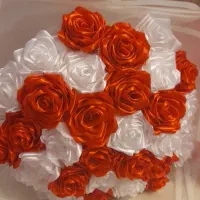 به مناسب روز مرد فروش انواع گل های روبانی و پروانه|گل مصنوعی|قزوین, |دیوار