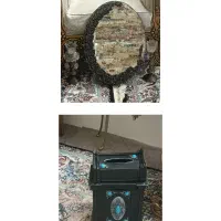 آینه شمعدان برنجی