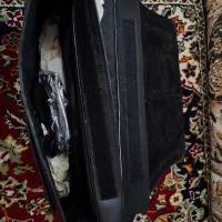 کیف دستی چرم طبیعی بند دار و قفل دار نو|کیف، کفش، کمربند|مشهد, سعد آباد|دیوار