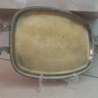 سینی برنز خیلی قدیمی قلمکاری|کلکسیون اشیاء عتیقه|تبریز, |دیوار