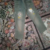 شلوار لی نو دخترانه