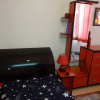 سرویس خواب تک نفره (ست قرمز و مشکی)