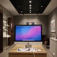 iMac all in one کامپیوتر اپل سفید صدفی رم ۱۶ ssd|رایانه رومیزی|تبریز, |دیوار