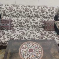 فروش یک عددقالی 9متری درحدنو ویک دست مبل هفت نفره|فرش|سیرجان, |دیوار