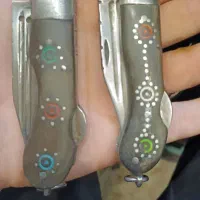 دوتا چاقو قدیمی ب نام مختار وحمید