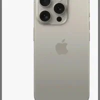 ۲عدد ایفون ۱۵ پرومکس ۲سیم کارت zaa رنگ نچرال ۲۵۶