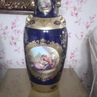 گلدان سرمه ای لیلی مجنون طلاکوب ۲عدد کاملادرحدنو|صنایع دستی و سایر لوازم تزئینی|تهران, شاهین|دیوار