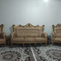 مبل سلطنتی ۹ نفری|مبلمان خانگی و میز عسلی|سنندج, |دیوار