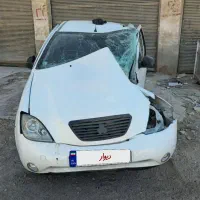 تیبا تصادفی مدل۱۴۰۰ کارکرد۸۹۰۰۰|خودرو سواری و وانت|شیراز, لب آب|دیوار