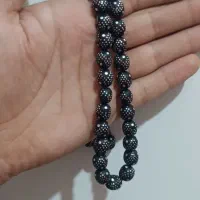 تسبیح نقره کوب دست ساز