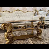 مبل نه نفره در حد با میز عسلی|مبلمان خانگی و میز عسلی|شوشتر, |دیوار