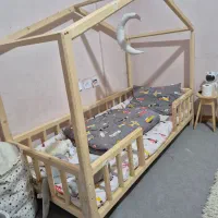 تخت مونته سوری تمام چوب کار دست|تخت و سرویس خواب|یاسوج, |دیوار