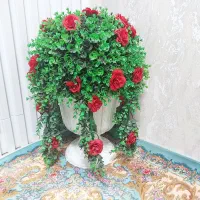 گلدان مصنوعی در حد نو