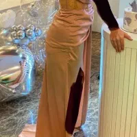 پیراهن مجلسی ساتن