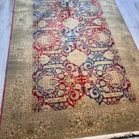 فرش قرمز طرح گلریز و خاص پسند میخوای بیا/خلیج فارس|فرش|شیراز, لاله|دیوار