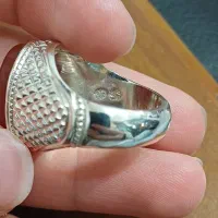 انگشتر نقره عیار 950 عقیق یمنی|جواهرات|تهران, شیخ هادی|دیوار