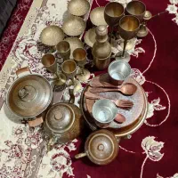 ظروف مسی دکوری انتیک