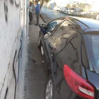 207 مدل 401 تصادفی|خودرو سواری و وانت|شیراز, زرهی|دیوار