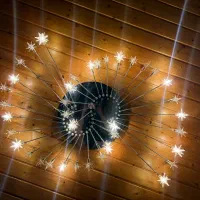 لوستر سقفی|لوستر و چراغ آویز|چمستان, |دیوار