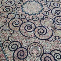 فرش بهاردوتخته۶متری ۷۰۰تراکم۲۵۵۰زمرد مشهد میترا