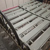 فروش تخت خواب فلزی ۲ نفره|تخت و سرویس خواب|فولادشهر, B7|دیوار