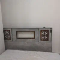 تخت خواب دو نفره در حد نو|تخت و سرویس خواب|مبارکه, |دیوار