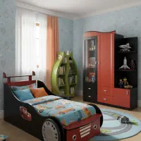 تخت و کمد لباس سیسمونی